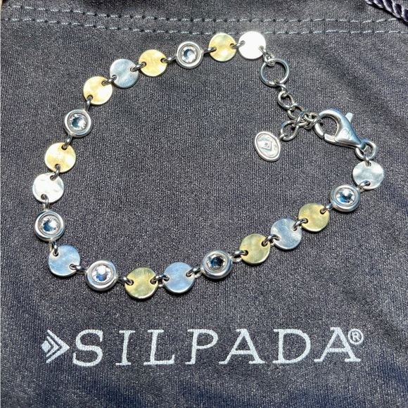 Silpada “Crystal Link” Bracelet - Picture 7 of 10